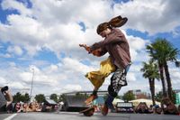 Ein ganzes Jahrzehnt voller Popkultur stand im Mittelpunkt bei der "90er Party" auf dem Flugfeld.
