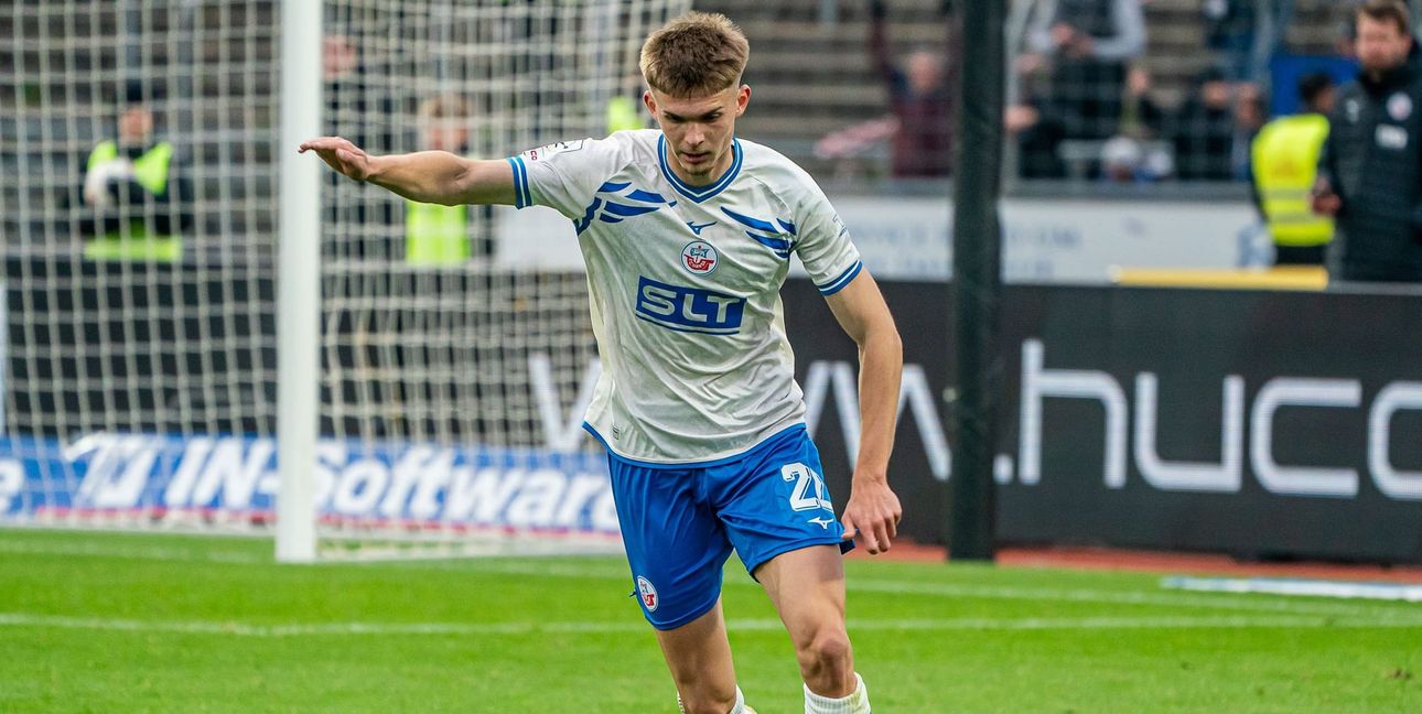 Leon Reichardt durfte gegen seinen Ex-Verein spielen.
