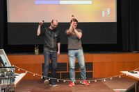 Die Karaoke-Night vom Gesangsverein war ein voller Erfolg. Bis in die Nacht hinein ging es in der Stadthalle Holzgerlingen gesanglich hoch her.