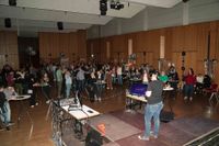 Die Karaoke-Night vom Gesangsverein war ein voller Erfolg. Bis in die Nacht hinein ging es in der Stadthalle Holzgerlingen gesanglich hoch her.