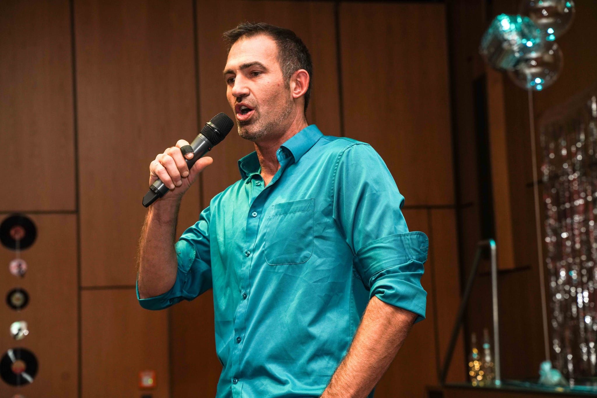 Die Karaoke-Night vom Gesangsverein war ein voller Erfolg. Bis in die Nacht hinein ging es in der Stadthalle Holzgerlingen gesanglich hoch her.