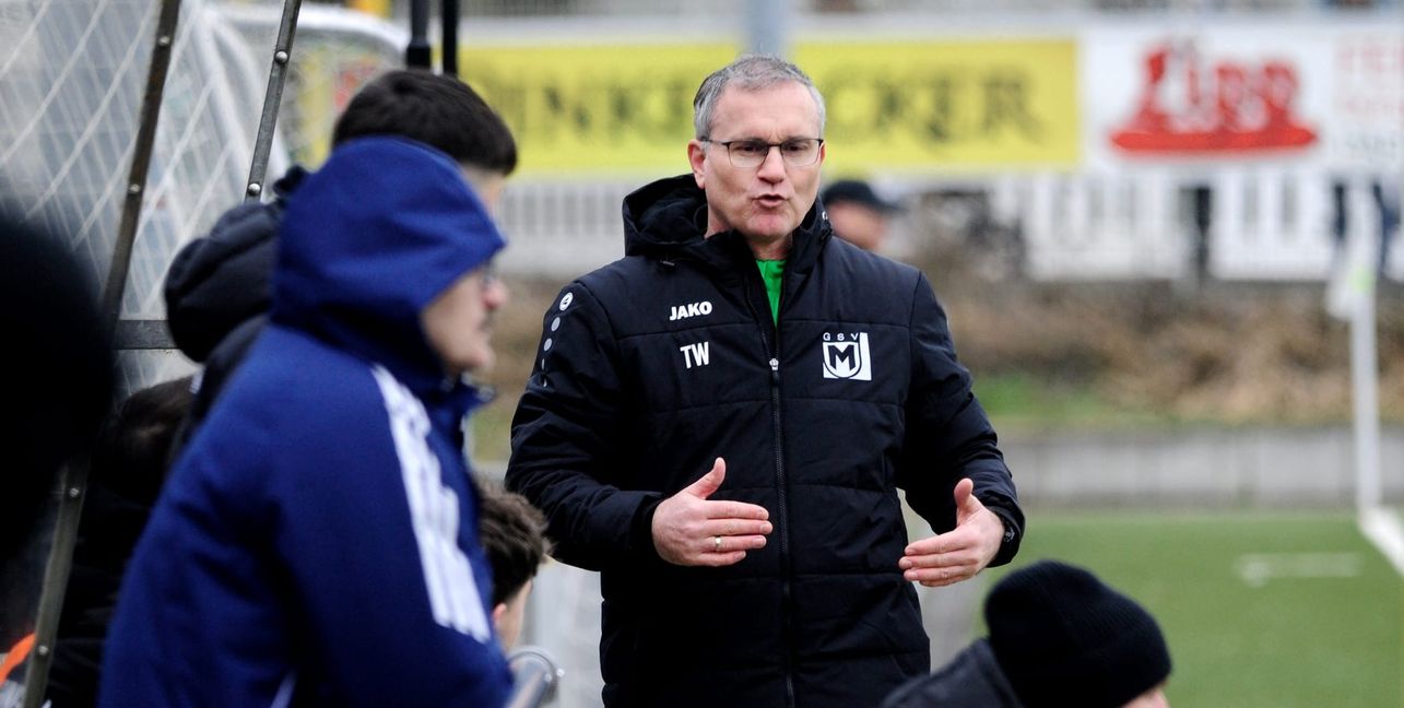 Maichingens Trainer Thomas Wohland freut sich aucf den Pokalabend beim TSV Bernhausen. Bild: photostampe/A