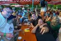 Tolle Stimmung beim Seenachtsfest in Weil im Schönbuch. Und mit großem Feuerwerk zum Abschluss.
