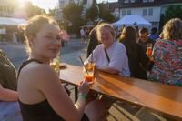 Tolle Stimmung beim Seenachtsfest in Weil im Schönbuch. Und mit großem Feuerwerk zum Abschluss.