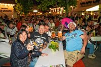 Public Viewing des EM-Eröfnungsspiels auf dem Wettbachplatz in Sindelfingen.