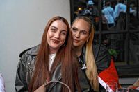 Public Viewing des EM-Eröfnungsspiels auf dem Wettbachplatz in Sindelfingen.