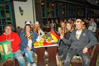 Public Viewing des EM-Eröfnungsspiels auf dem Wettbachplatz in Sindelfingen.