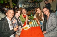 Public Viewing des EM-Eröfnungsspiels auf dem Wettbachplatz in Sindelfingen.