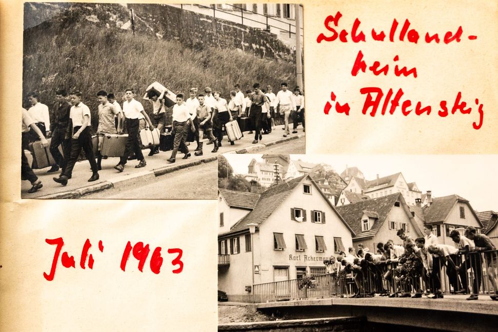Auch 1963 ging es ins Schullandheim im Schwarzwald.