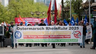 Zum Ostermarsch Rhein-Ruhr werden an drei Tagen insgesamt etwa 2.000 Teilnehmer erwartet.