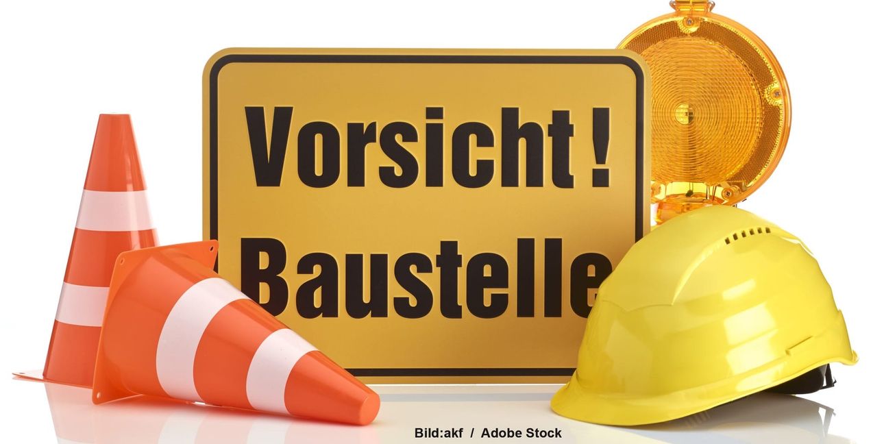 Für die Radbrücke über die Panzerstraße muss die Straße gesperrt werden.