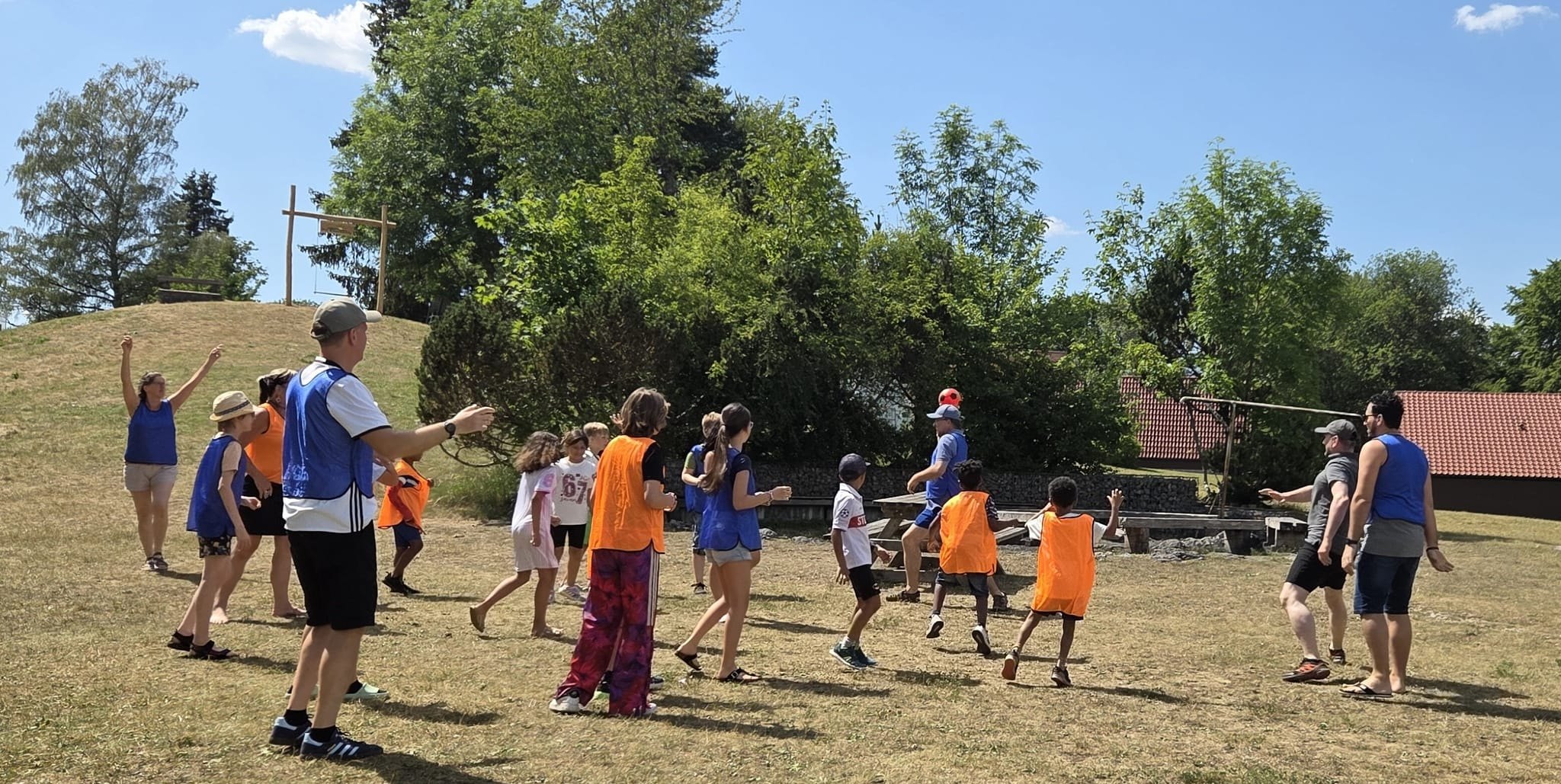 Bei den Kindern war vor allem das Gelände mit dem Spiel- und Sportplatz beliebt.