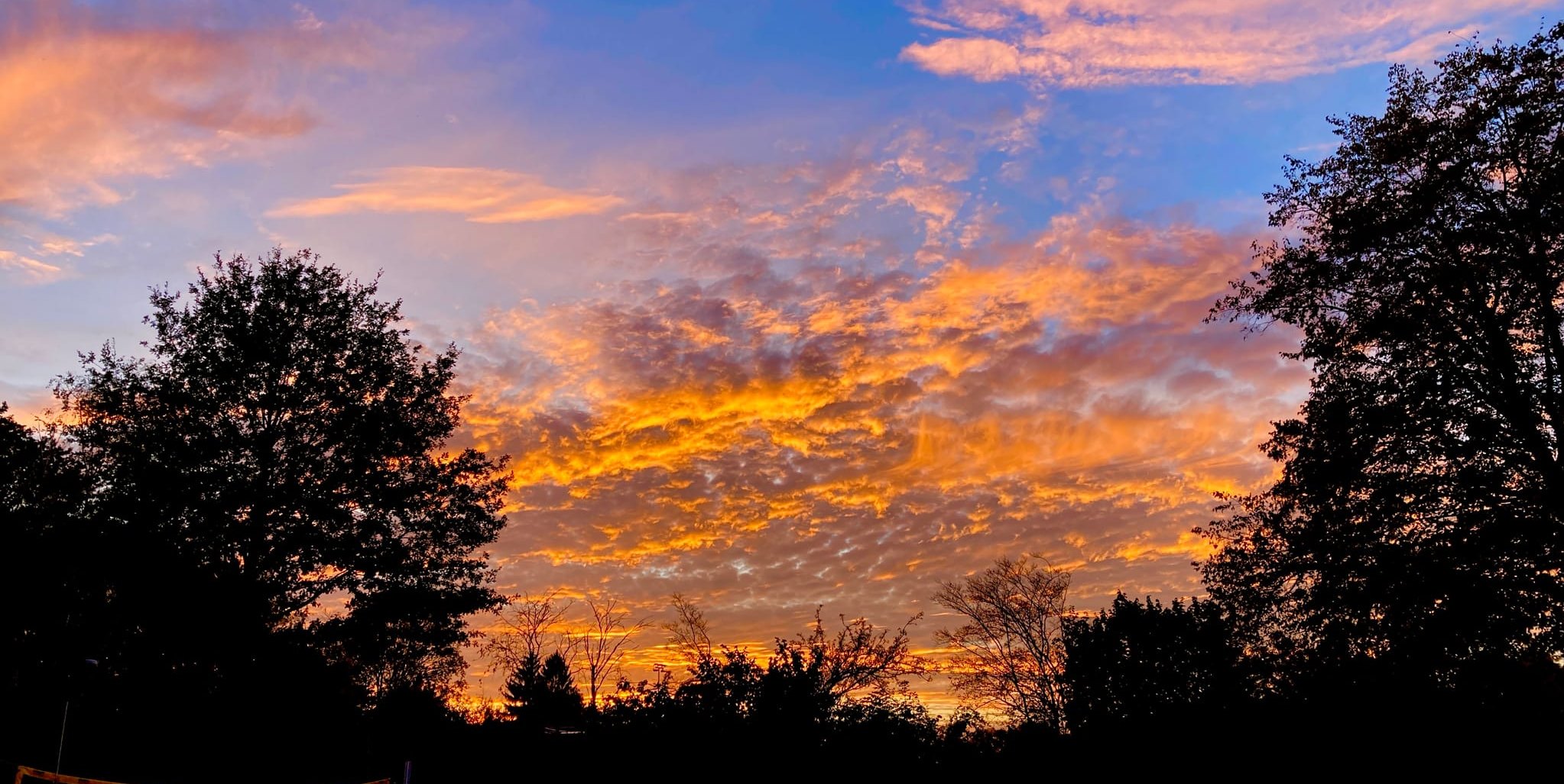 Der Himmel über Maichingen.