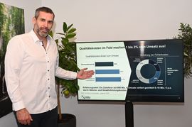 Christof Lorenz mit seiner Qualitätskostenanalyse.