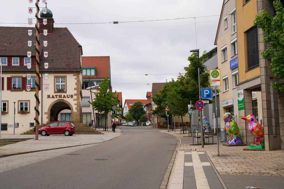 Nach Ansicht der BNU könnte von einer verkehrsberuhigten Innenstadt auch der Handel profitieren.