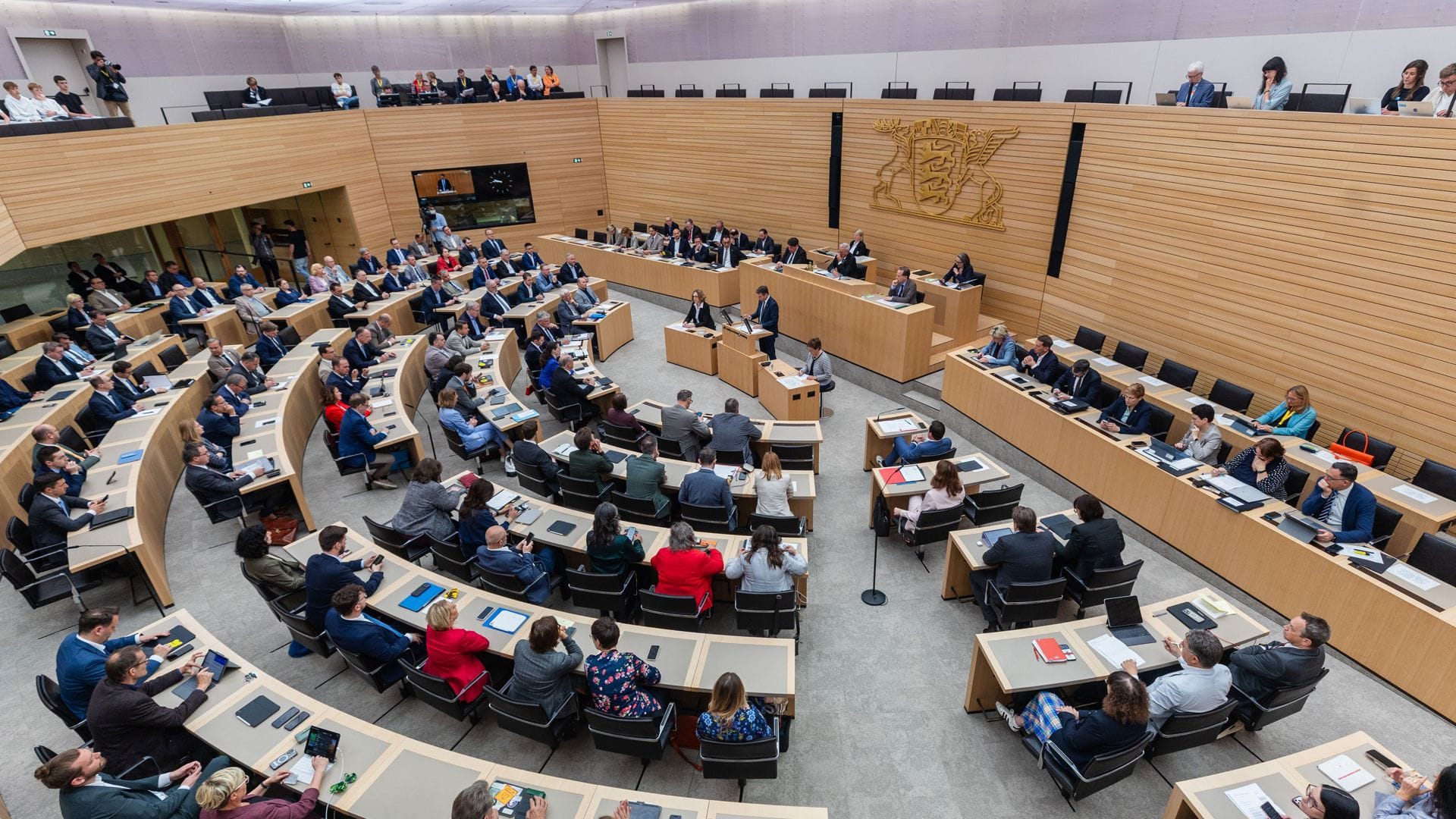 Der Landtag in Baden-Württemberg (Archivbild).