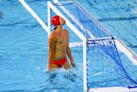 Benjamin Lau hat sich auch durch seine Einsätze beim Wasserball einen Namen in der Branche gemacht, wie dieses Foto eindrucksvoll beweist.