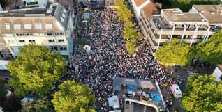 Sindelfingen rockt kommt an, die Stadt wird immer voller.