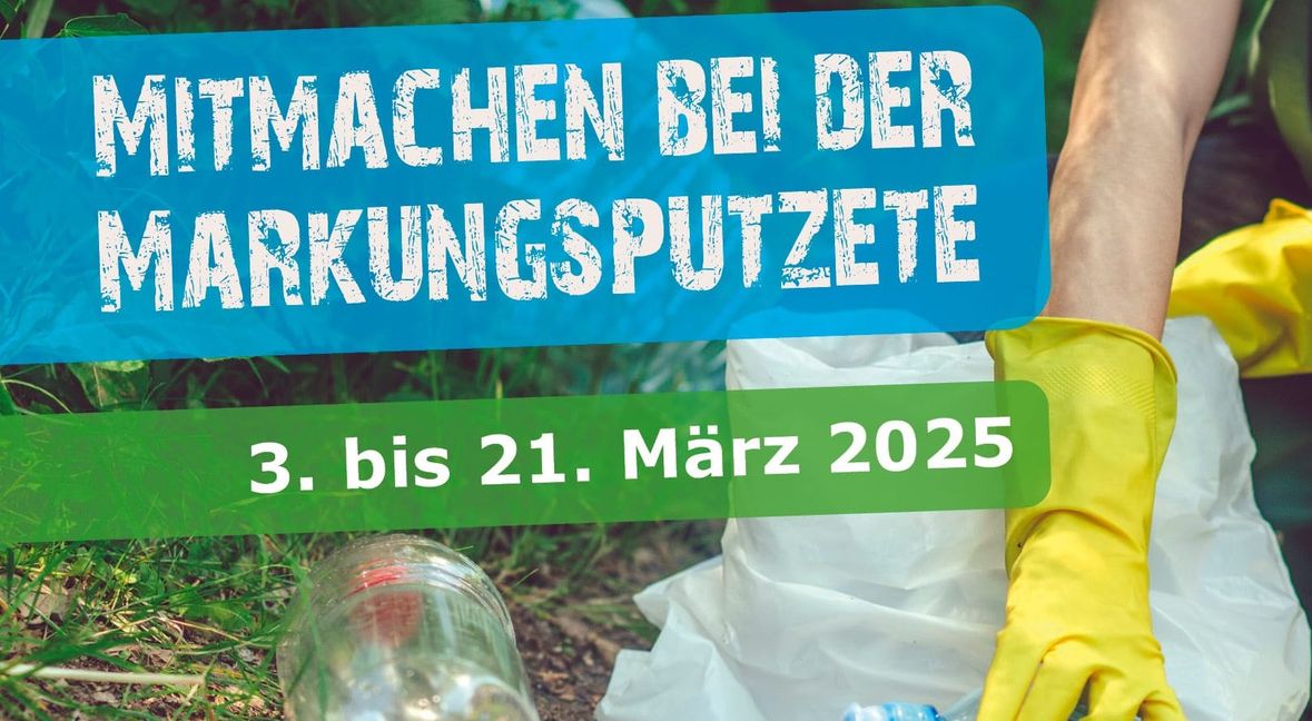 Mit diesem Plakat wirbt die Stadt Holzgerlingen fürs Mitmachen bei der diesjährigen Frühjahrs-Putzete. Bild: z
