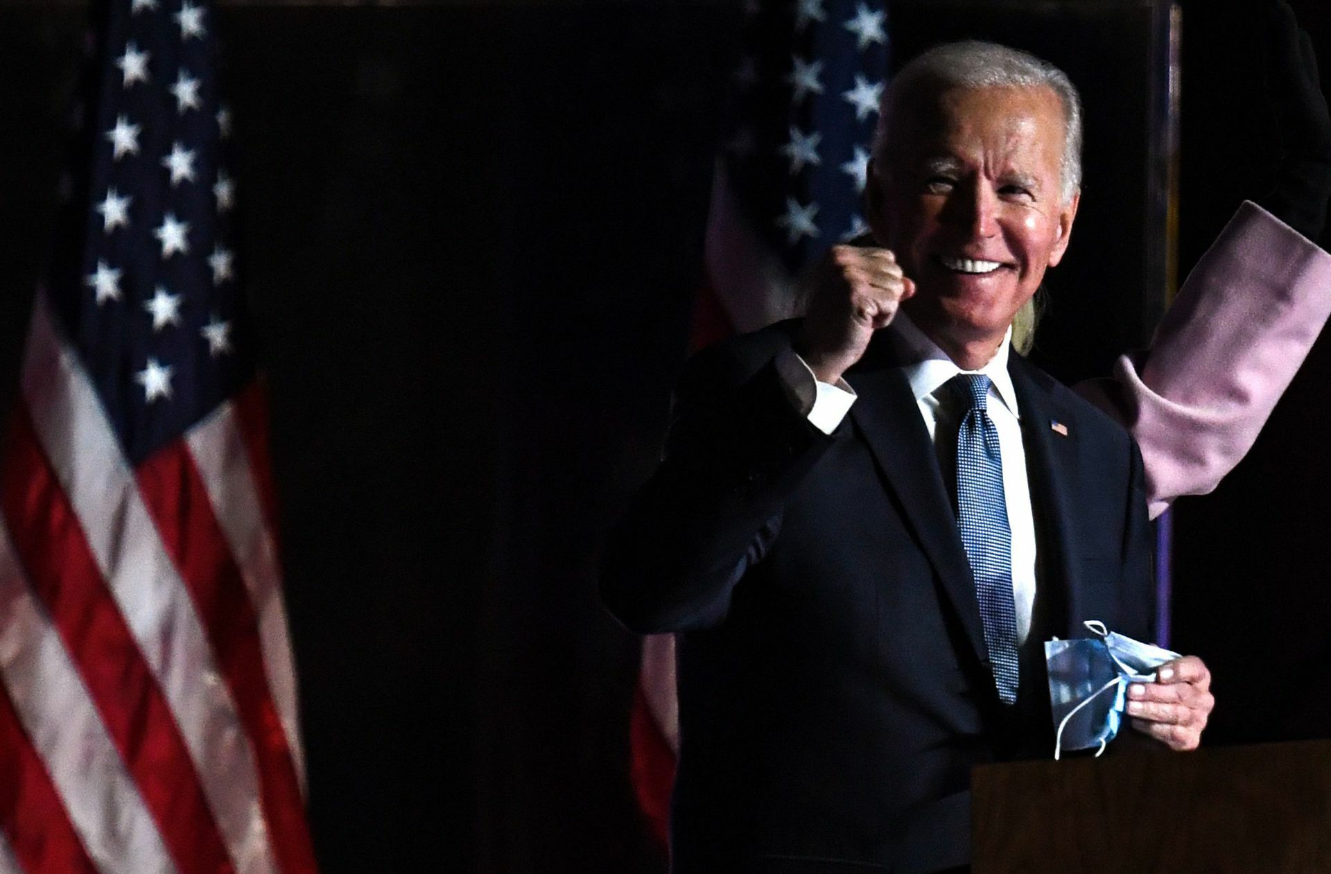 Der Demokrat Joe Biden verbreitet relativ früh in der Wahlnacht großen Optimismus – zu viel davon?