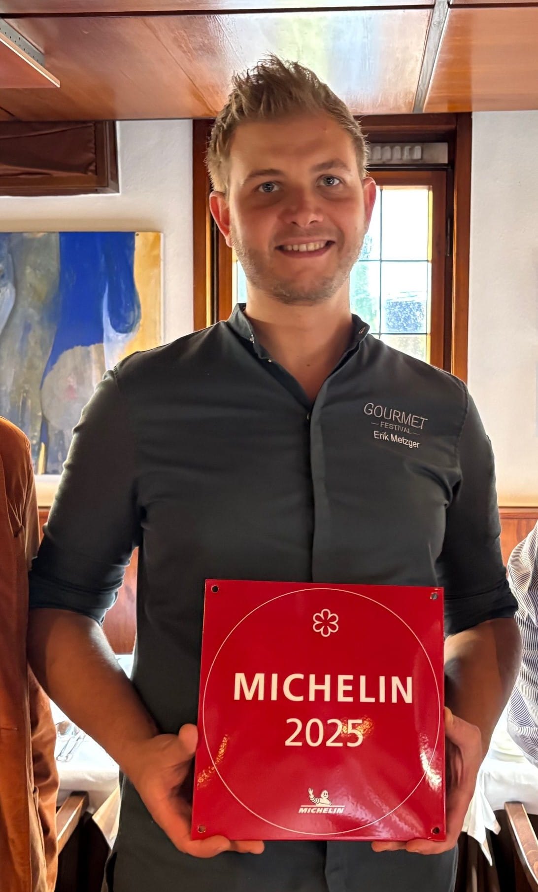 Erik Metzger aus dem Waldenbucher Rössle hält seit 10 Jahren seinen Stern.
