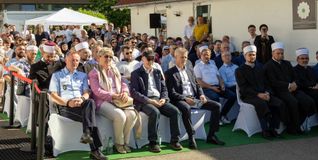 Feierliche Grundsteinlegung für das Islamische Kulturzentrum in der Max-Eyth-Straße 4.