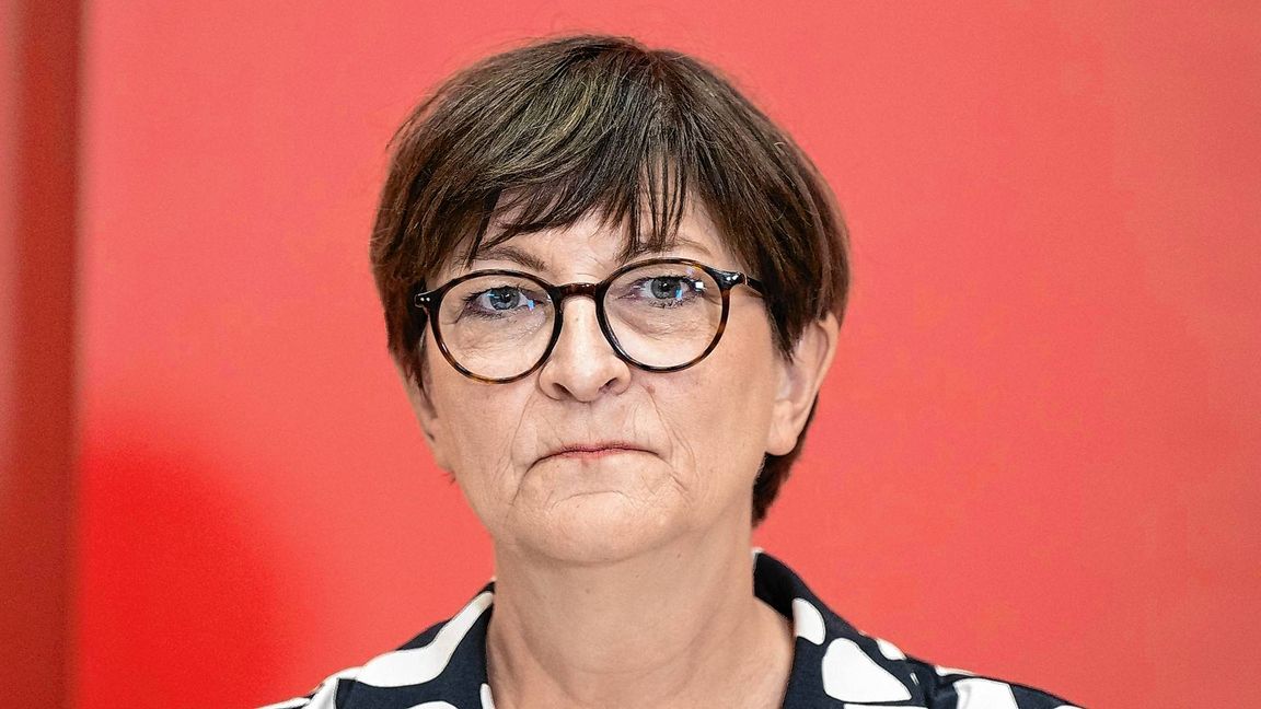 SPD-Bundesvorsitzende Saskia Esken: "Wir wollen Deutschland aktiv gestalten und zukunftssicher machen".