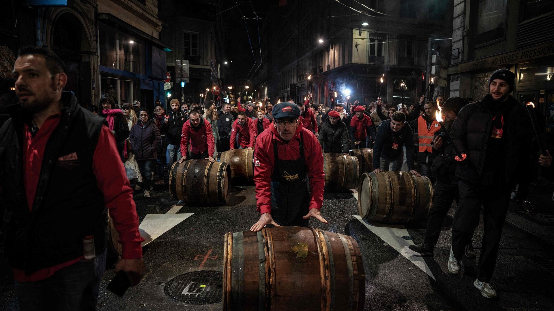 Am dritten Donnerstag im November kann der neue Beaujolais verkostet werden.