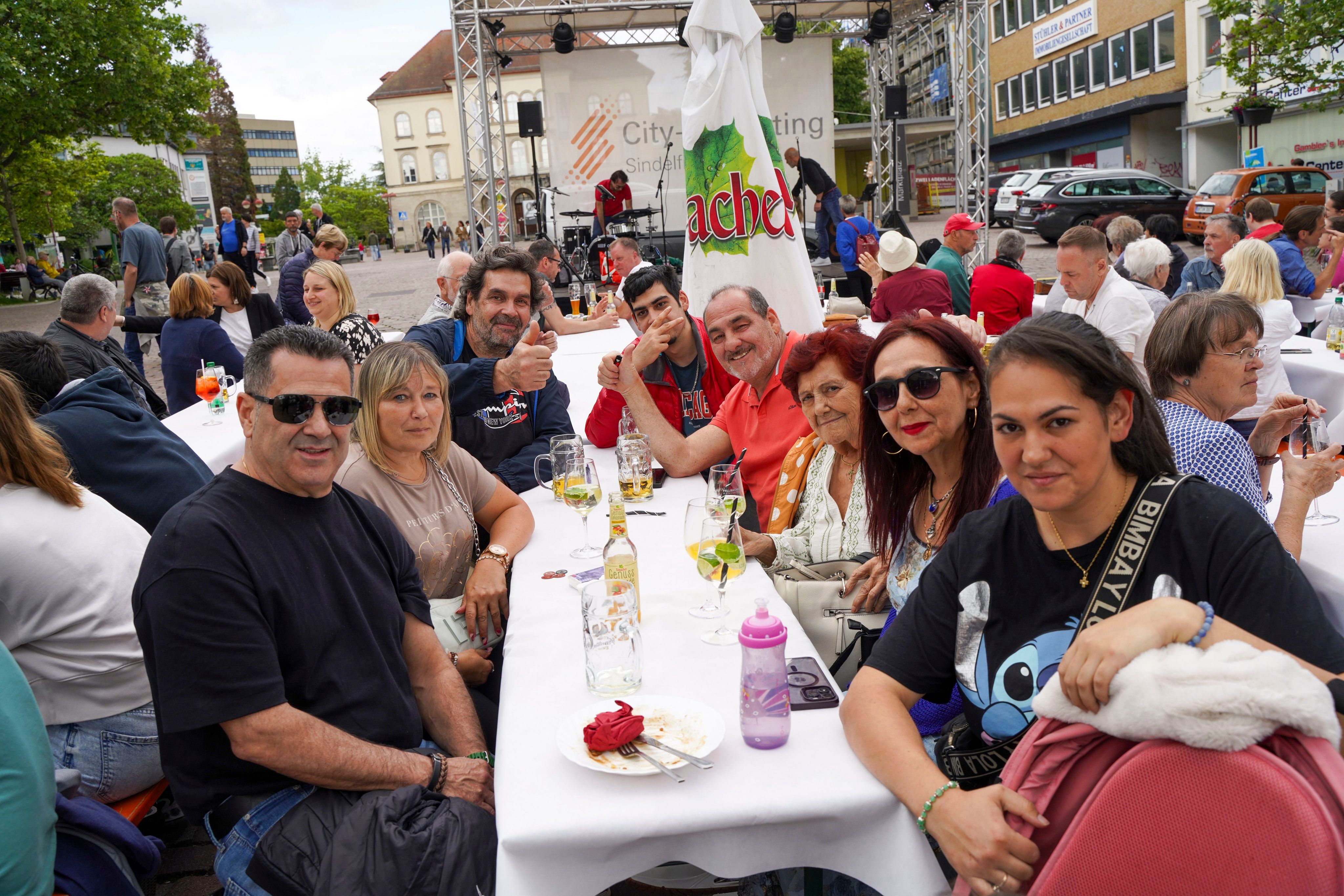 Beste Stimmung zum Schlemmermarkt-Auftakt.