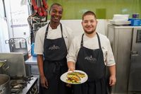 Beste Stimmung zum Schlemmermarkt-Auftakt.