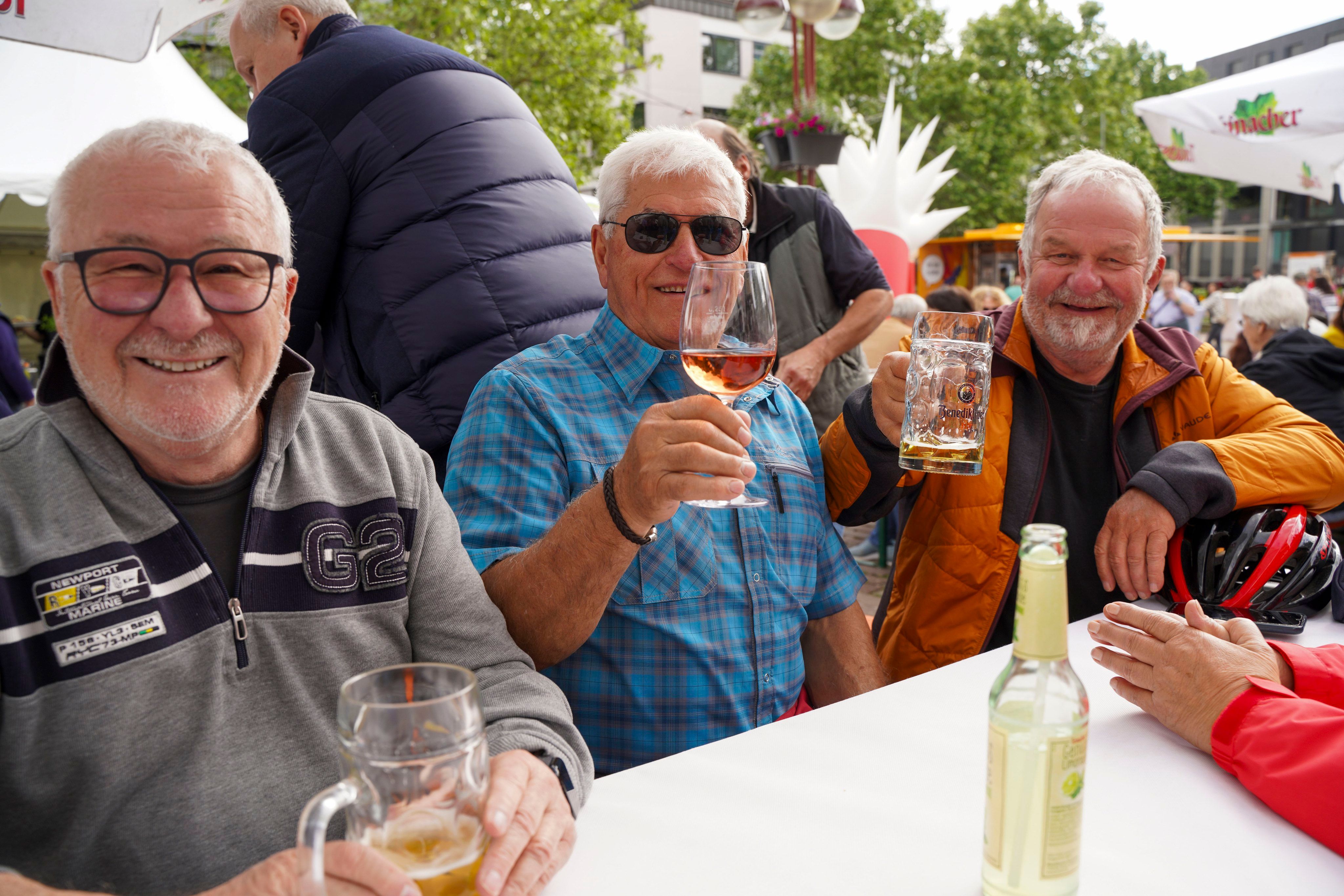 Beste Stimmung zum Schlemmermarkt-Auftakt.