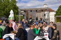 Beste Stimmung zum Schlemmermarkt-Auftakt.