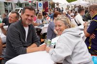 Beste Stimmung zum Schlemmermarkt-Auftakt.