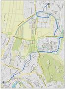 Die Strecke der Demonstranten. Grafik: Stadt Sindelfingen