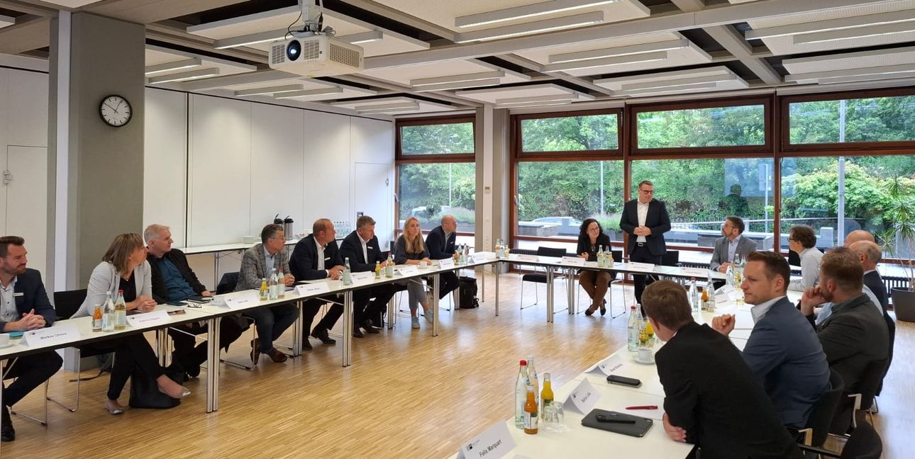 Round Table bei der IHK-Bezirkskammer Böblingen.