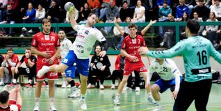 Tim Negler verdiente sich in einem durchwachsenen HSG-Team vom Trainerteam die Bestnote.