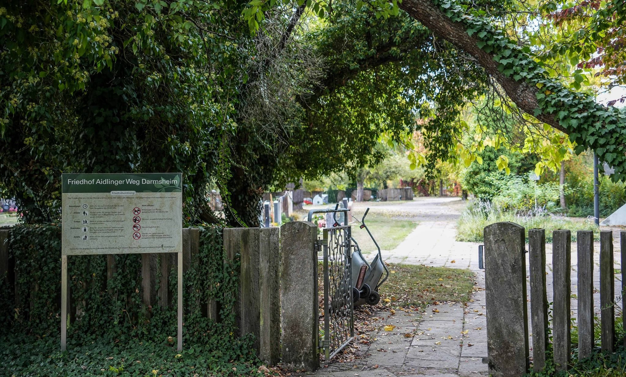 In Darmsheim wird es bald ein Friedhofscafé geben - zunächst als Probelauf.