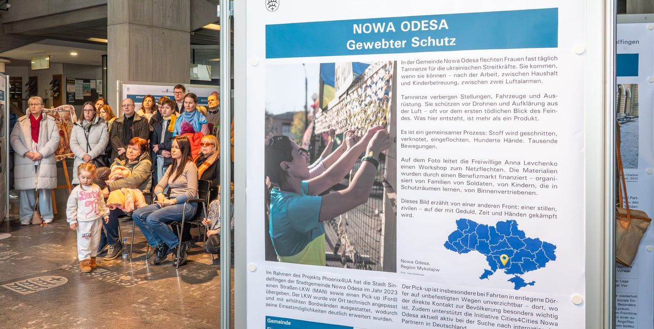 Die Ausstellung ist noch bis zum 4. März im Sindelfinger Rathaus zu sehen.