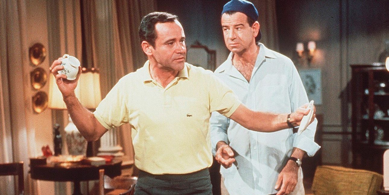 Müssen sich zusammenreißen: Jack Nicholson und Adam Sandler in „Die Wutprobe“.