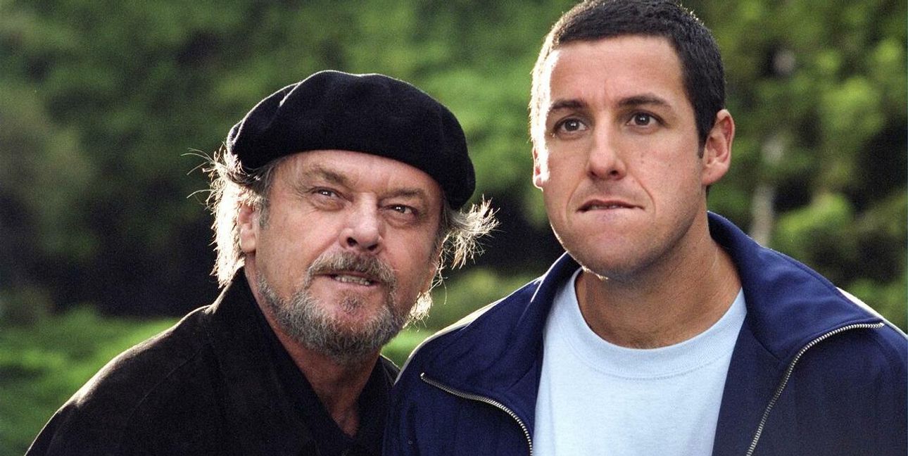 Müssen sich zusammenreißen: Jack Nicholson und Adam Sandler in „Die Wutprobe“.
