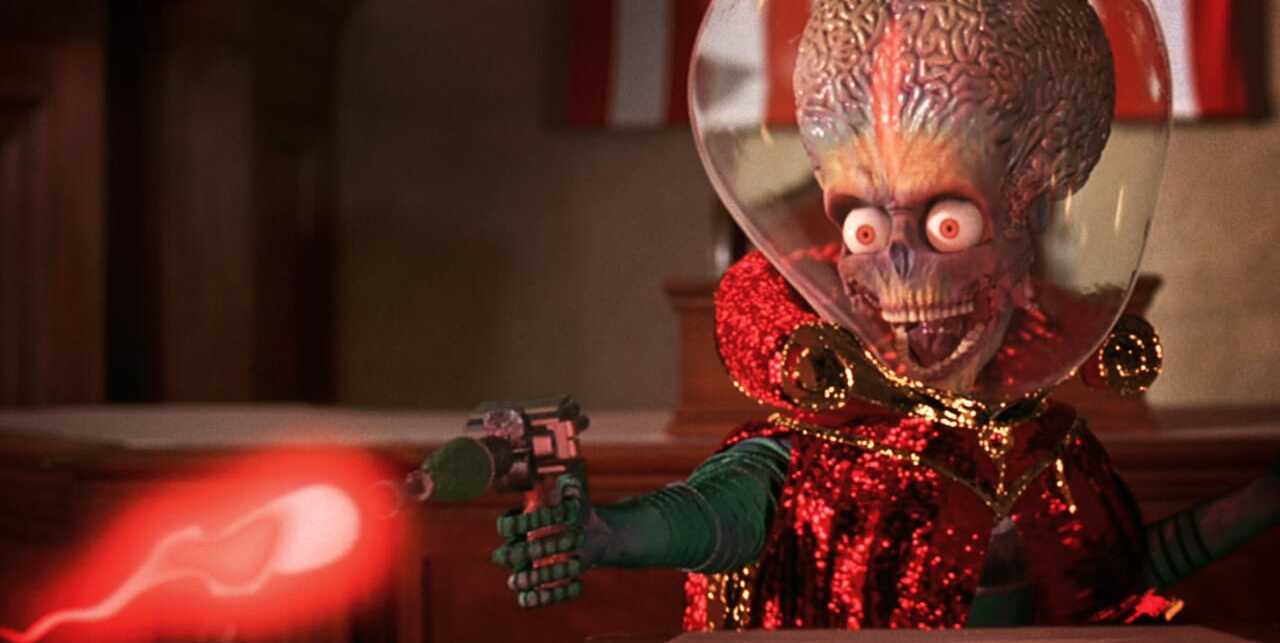 Der Titel trifft es wie die Faust aufs Auge: „Mars Attacks“.