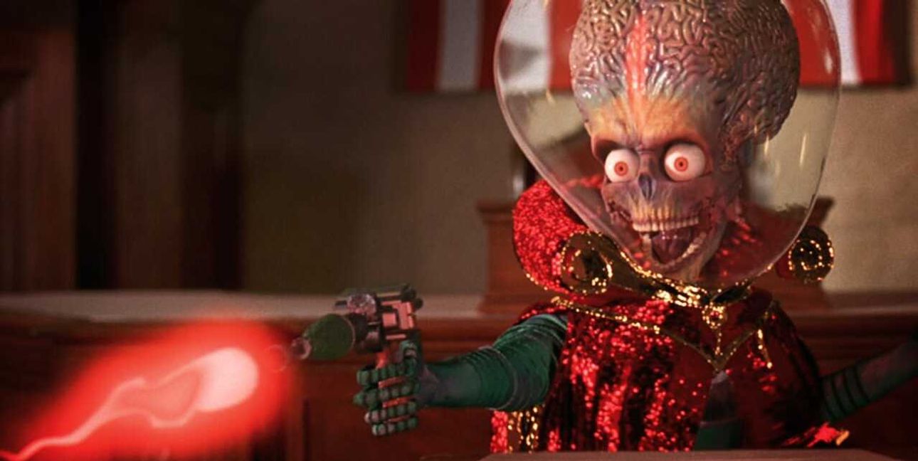 Der Titel trifft es wie die Faust aufs Auge: „Mars Attacks“.