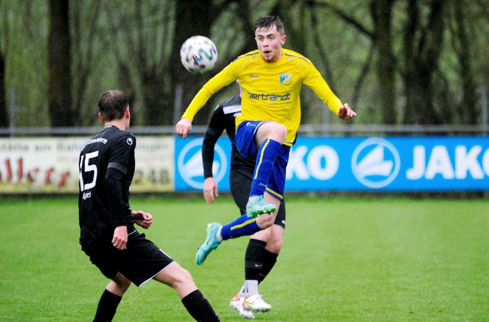Kevin Flaig erzelte die wichtige 1:0-Führung für den TSV Ehningen. Bild: photostampe