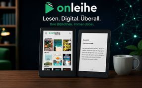 Das Plakat für die Onleihe Region BB.
