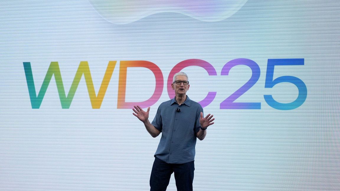 Apple-Chef Tim Cook begrüßte die Teilnehmer der WWDC mit einer kurzen Ansprache. Die  Neuigkeiten stellte der Konzern wieder mit einem Video vor.