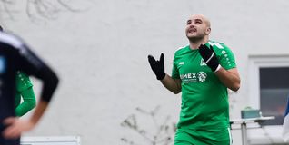 Endrit Syla nach seinem sehenswerten Ausgleichstreffer zum 1:1.