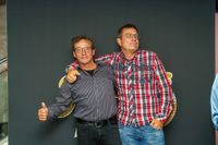 Viele fröhliche Gesichter bei der Notte Italiana in Böblingen.