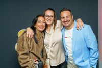 Viele fröhliche Gesichter bei der Notte Italiana in Böblingen.