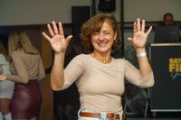 Viele fröhliche Gesichter bei der Notte Italiana in Böblingen.