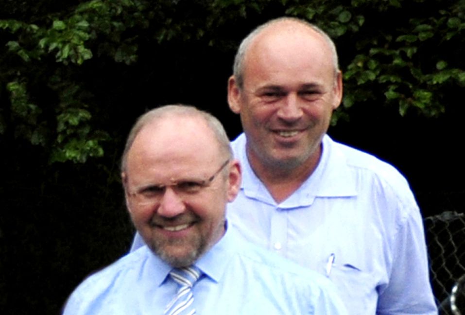 16.10.19 Schiedsrichtergruppe Böblingen - von links:
Kurt-Heinz Kuhbier (SRO), Thomas Schnaufer (stv. SRO).